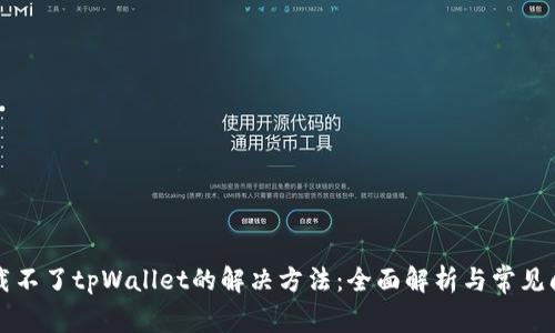 苹果下载不了tpWallet的解决方法:全面解析与常见问题解答