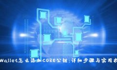 tpWallet怎么添加CORE公链：详细步骤与实用指南